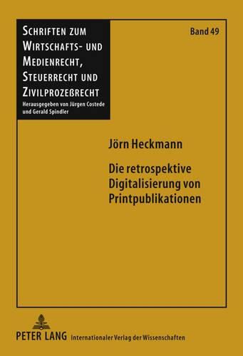 Cover image for Die Retrospektive Digitalisierung Von Printpublikationen