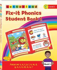 Cover image for Fix-it Phonics - Level 1 - Student Book 1 (2nd Edition)