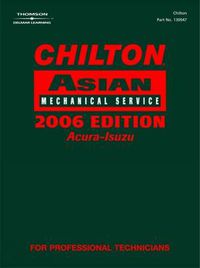 Cover image for Chilton 2006 Asian Mechanical Service Series