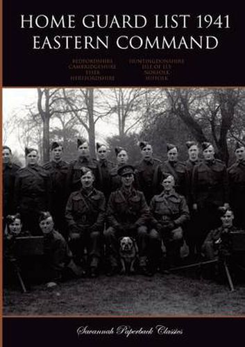 Cover image for Home Guard List 1941: Eastern Command