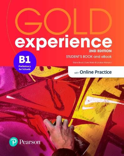 Cover image for Gold Experience 2ed B1 Student's Book & eBook with Online Practice