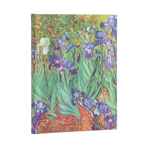 Cover image for Van Gogh's Irises Ultra Lined Hardcover Journal