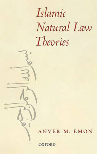 Cover image for Islamic Natural Law Theories