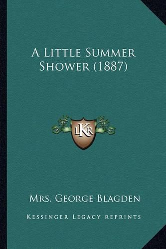 Cover image for A Little Summer Shower (1887)