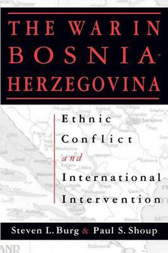 Cover image for Ethnic Conflict and International Intervention: Crisis in Bosnia-Herzegovina, 1990-93: Crisis in Bosnia-Herzegovina, 1990-93