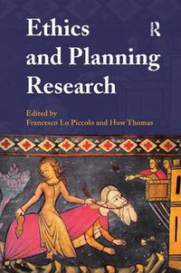 Cover image for Ethics and Planning Research