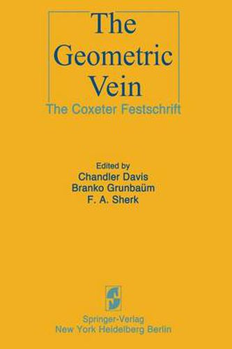 Cover image for The Geometric Vein: The Coxeter Festschrift