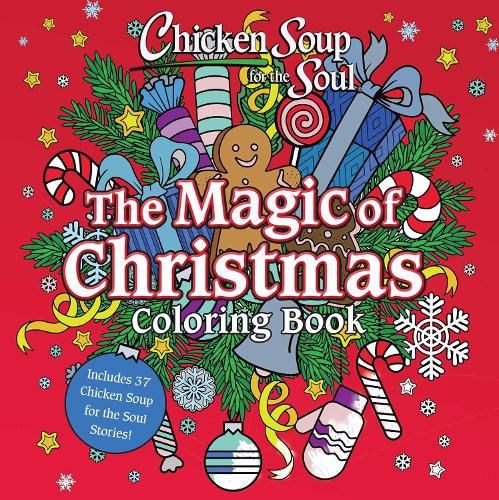 Cover image for Chicken Soup for the Soul: The Magic of Christmas Coloring Book