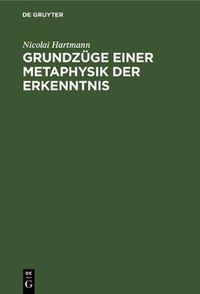 Cover image for Grundzuge Einer Metaphysik Der Erkenntnis