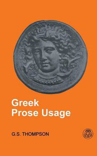 Cover image for Greek Prose Usage