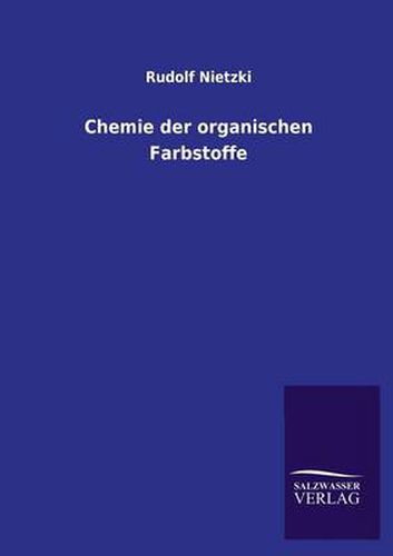 Cover image for Chemie Der Organischen Farbstoffe