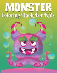 Cover image for Monster Coloring Book for Kids