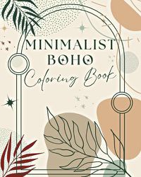 Cover image for Minimalist Boho Coloring Book