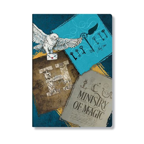 Cover image for Moments of Magic (Harry Potter Collection) A4 Lined Cahier