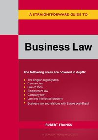 Cover image for A Straightforward Guide to Business Law 2023