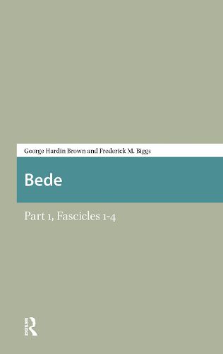 Cover image for Bede: Part 1, Fascicles 1-4