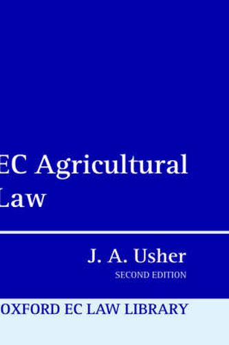 Cover image for EC Agricultural Law