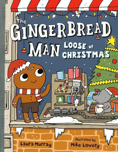 Cover image for The Gingerbread Man Loose at Christmas