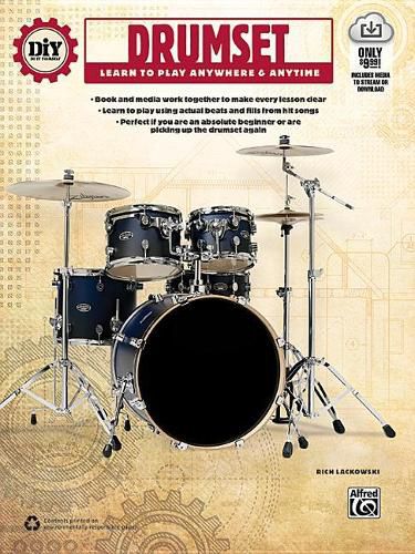 Cover image for DiY (Do it Yourself) Drumset: Learn to Play Anywhere & Anytime