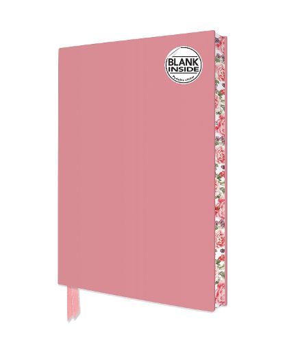 Cover image for Baby Pink Blank Artisan Notebook (Flame Tree Journals)
