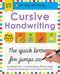 Cover image for Cursive Handwriting: Wipe Clean Workbooks