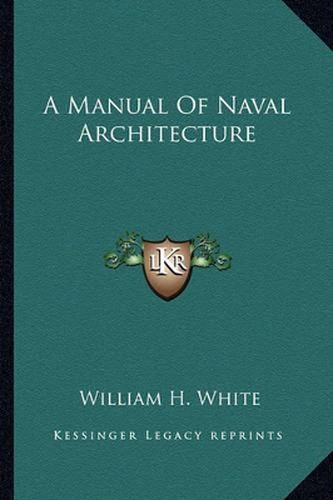 A Manual of Naval Architecture