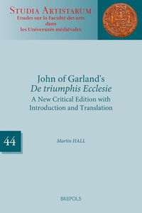 Cover image for John of Garland's de Triumphis Ecclesie