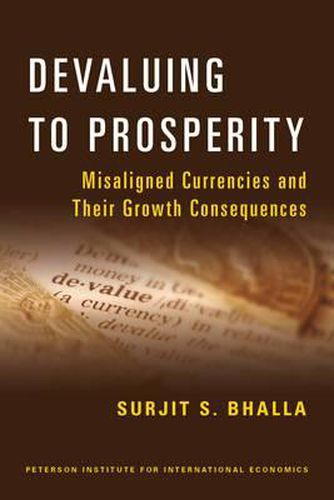 Cover image for Devaluing to Prosperity - Misaligned Currencies and Their Growth Consequences