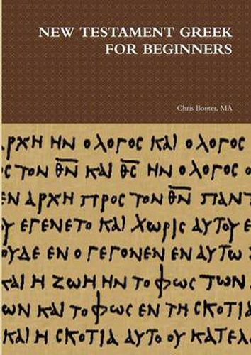 New Testament Greek for Beginners