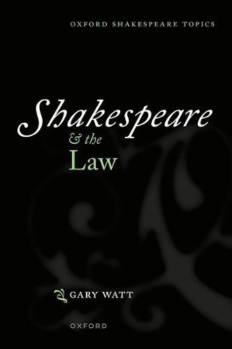 Cover image for Shakespeare and the Law