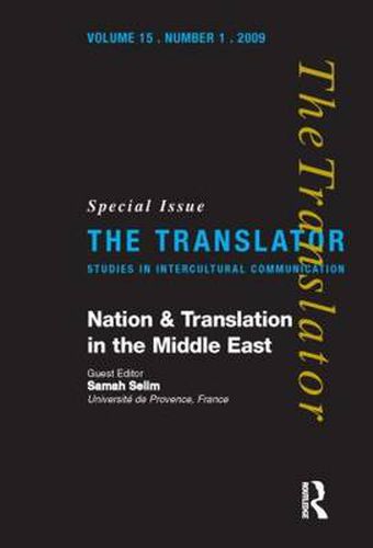 Cover image for Nation and Translation in the Middle East