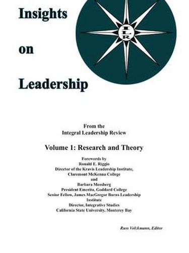 Cover image for Insights on Leadership, Volume 1: Theory and Research