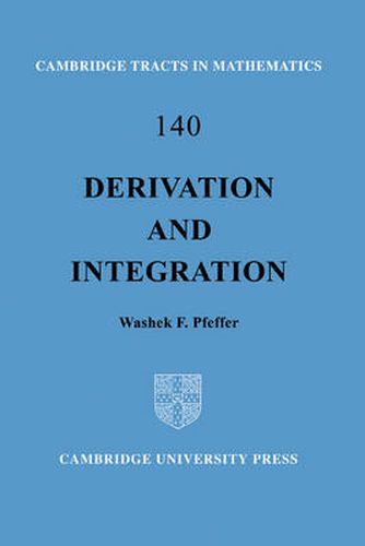 Cover image for Derivation and Integration