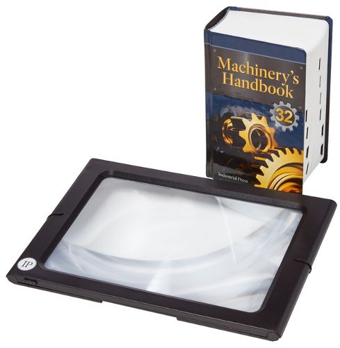 Machinery's Handbook Toolbox & Magnifier Bundle