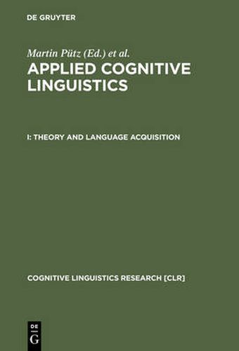 Cover image for Theory and Language Acquisition