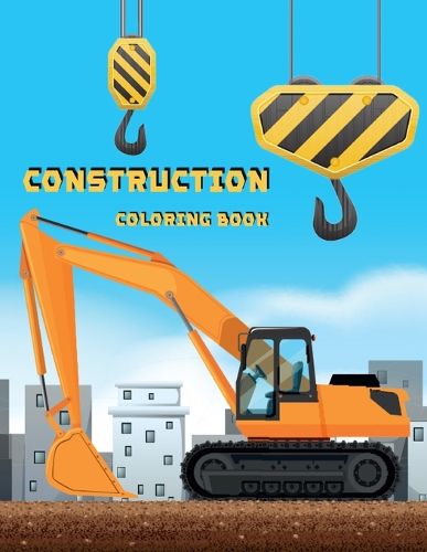 Cover image for Construction Coloring Book: Activity Book for Kids