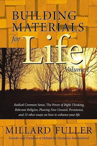 Cover image for Building Materials for Life, Volume I