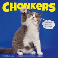 Cover image for Chonkers Wall Calendar 2025