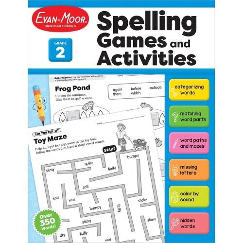 Cover image for Spelling Games and Activities, Grade 2