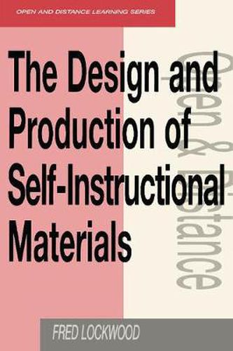 Cover image for The Design and Production of Self-instructional Materials