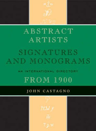 Cover image for Abstract Artists: Signatures and Monograms, An International Directory