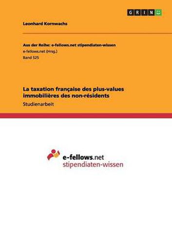 La taxation francaise des plus-values immobilieres des non-residents