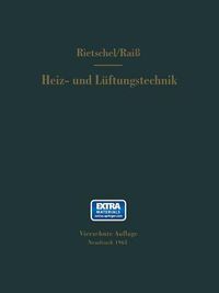 Cover image for H. Rietschels Lehrbuch Der Heiz- Und Luftungstechnik