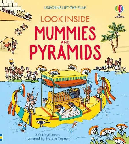 Cover image for Look Inside Mummies & Pyramids