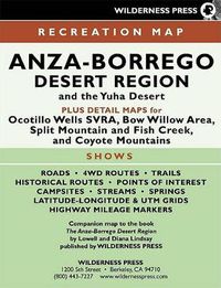 Cover image for MAP Anza-Borrego Desert Region