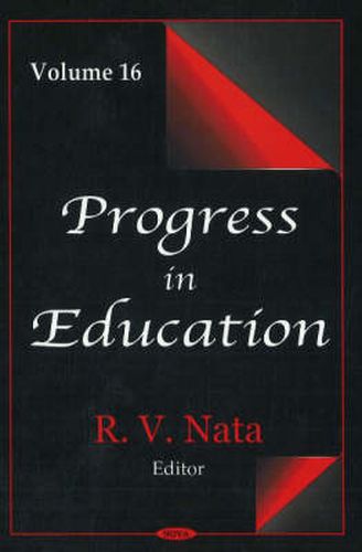 Cover image for Progress in Education: Volume 16