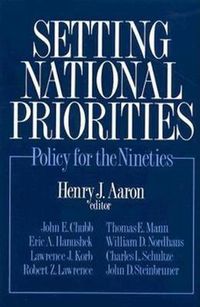 Cover image for Setting National Priorities: Policy for the Nineties