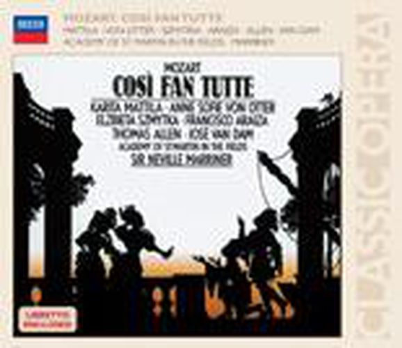 Cover image for Mozart Cosi Fan Tutti
