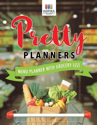 Cover image for Pretty Planners - Menu Planner with Grocery List