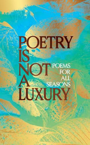 Cover image for Poetry Is Not a Luxury